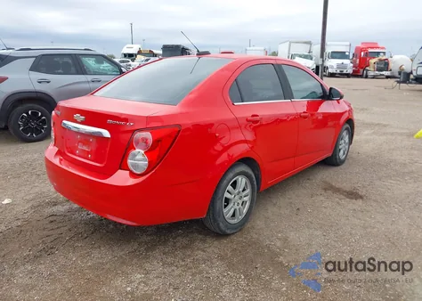 2015 Chevrolet Sonic Lt Auto из США, поврежденный, VIN 1G1JC5SH4F4192691